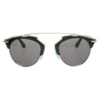 Christian Dior Sunglasses in silver / black