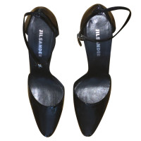 Jil Sander Black patent leather shoes