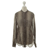 Michael Kors Bluse mit Animal-Print