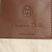 Massimo Dutti Jacket/Coat Linen in Cream