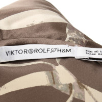 Viktor & Rolf For H&M Seidenkleid mit Muster