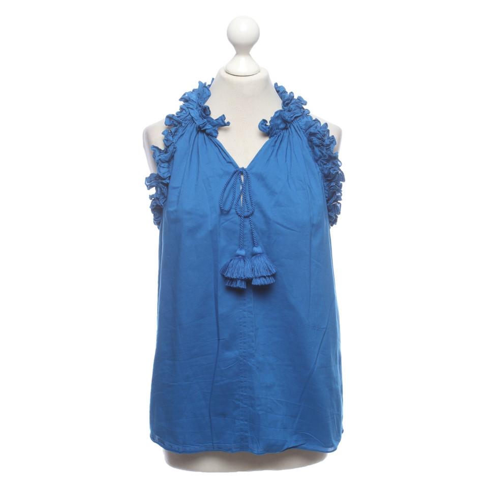 Figue Capispalla in Cotone in Blu