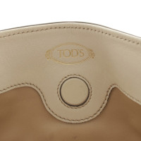 Tod's Lederhandtasche in Tricolor