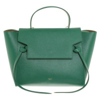 Céline Belt Bag Mini in Pelle in Verde