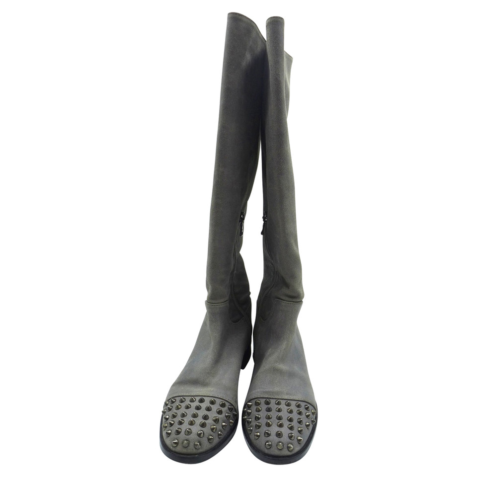 Patrizia Pepe Boots Leather in Grey