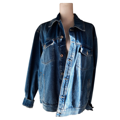 Mcq Jacket/Coat Jeans fabric in Blue