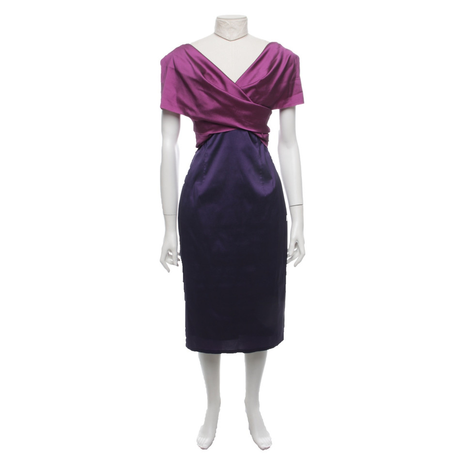 Talbot Runhof Dress in Violet