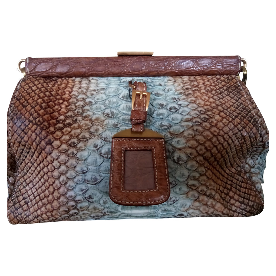 Prada Python leather handbag - Buy Second hand Prada Python leather handbag for €850.00