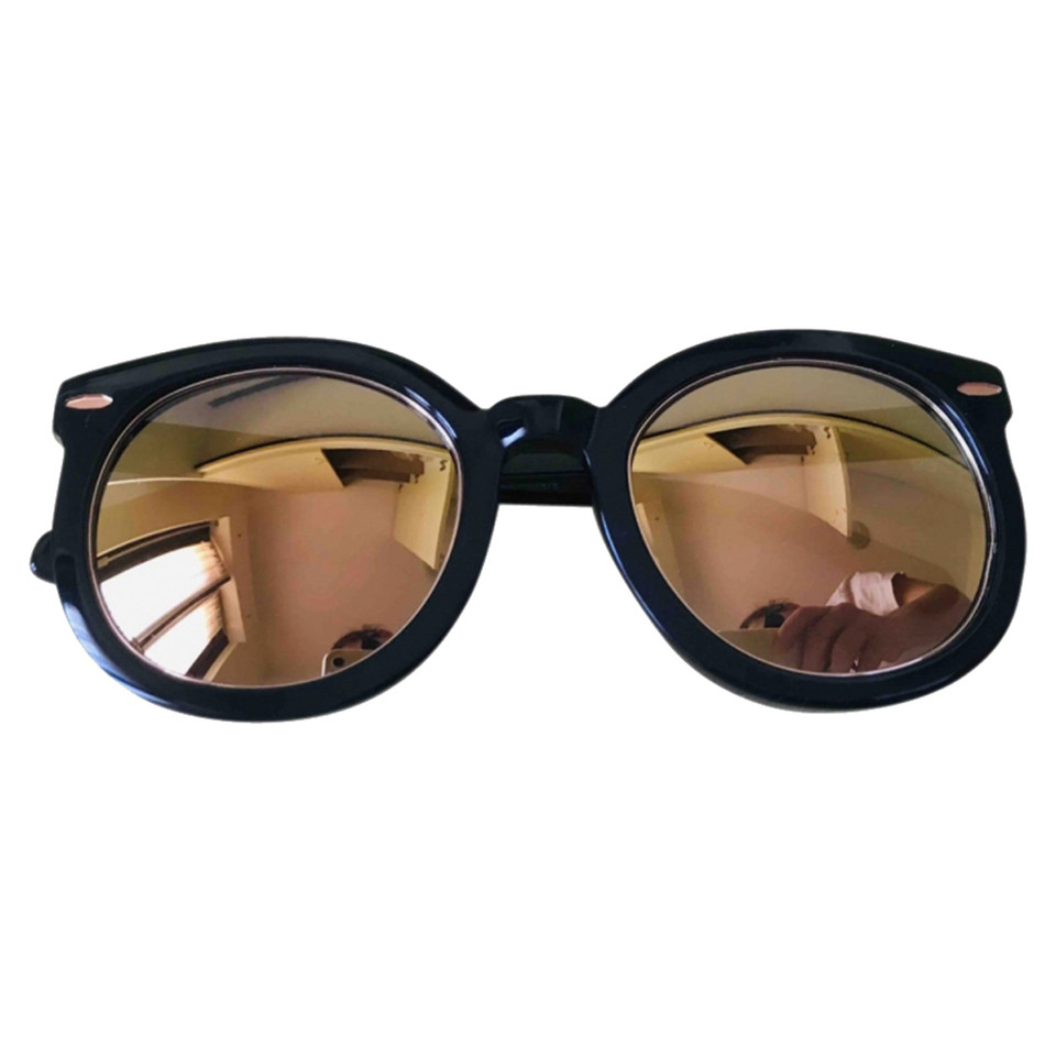 Karen Walker Sunglasses in Black