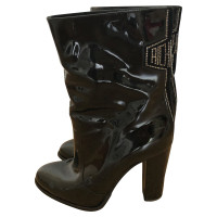 Richmond Ankle boots Patent leather in Black