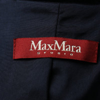 Max Mara Blazer Cotton in Blue
