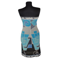 Emilio Pucci Bandeau dress with pattern