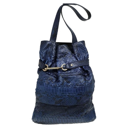 Chloé Tote bag Leather in Blue