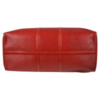 Louis Vuitton Keepall 60 Leather in Red