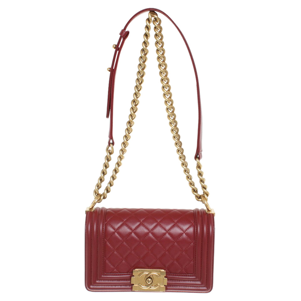 Chanel Shoulder bag in dark red