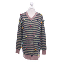 Andere merken Happy Sheep cashmere sweater met gestreept patroon