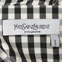 Yves Saint Laurent Rock mit Vichy-Karo-Muster