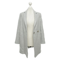Massimo Dutti Jacket/Coat in Grey