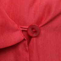 Kenzo camicia di seta in rosso
