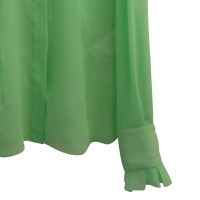 Emilio Pucci Silk blouse in green