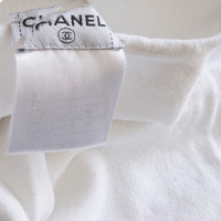 Chanel top with trumpet sleeves lace
