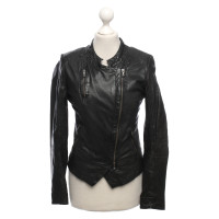 Drykorn Jacket/Coat Leather in Black