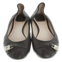 Christian Dior Ballerina's in zwart