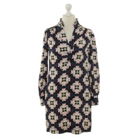 Diane Von Furstenberg zijden jurk met een bloemmotief