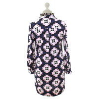 Diane Von Furstenberg Silk dress with a floral pattern