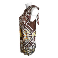 Roberto Cavalli Viskose-Kleid mit Muster