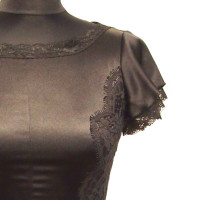 Dolce & Gabbana Robe noire avec dentelle