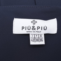 Piu & Piu Marineblauw jumpsuit