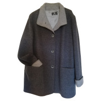 Basler Cappotto di lana in grigio