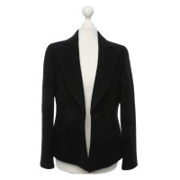 Armani Collezioni Blazer in Lana in Nero