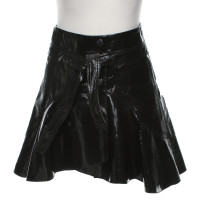 Maje Skirt Leather in Black