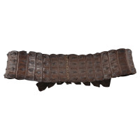 Fausto Colato Belt made of crocodile leather