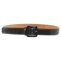 Reptile's House Patent leather belt in anthracite