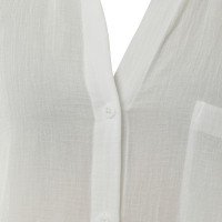 Diane Von Furstenberg Blouse de coton en blanc