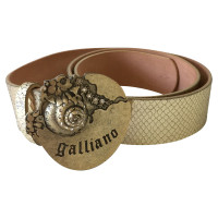 John Galliano Leather Belt by Galliano 