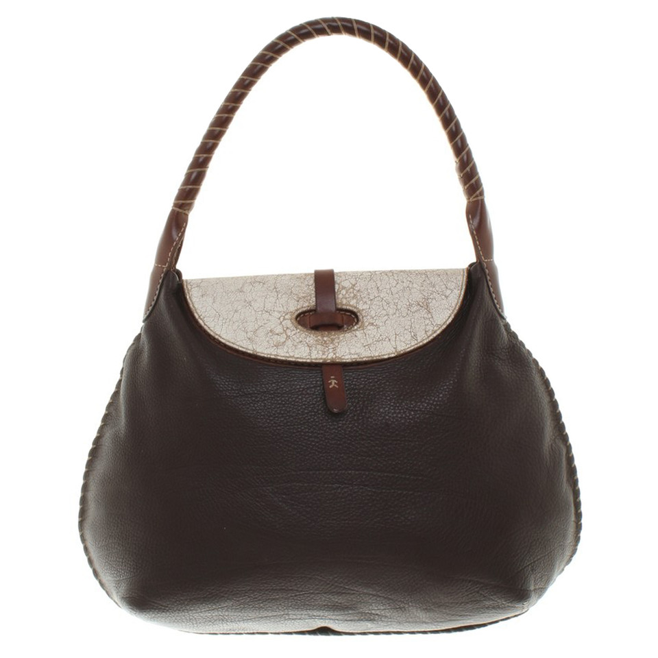 Henry Beguelin Leather bag in brown