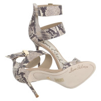 Sam Edelman Sandalen met reptiel reliëf