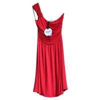 Blumarine Kleid aus Viskose in Rot