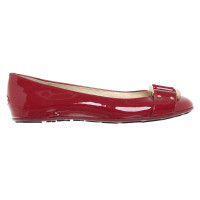 Jimmy Choo Slippers/Ballerinas Patent leather in Fuchsia