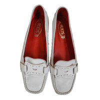 Tod's Loafer in leather in white