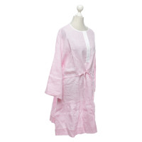 Wiggy Kit Dress Linen in Pink