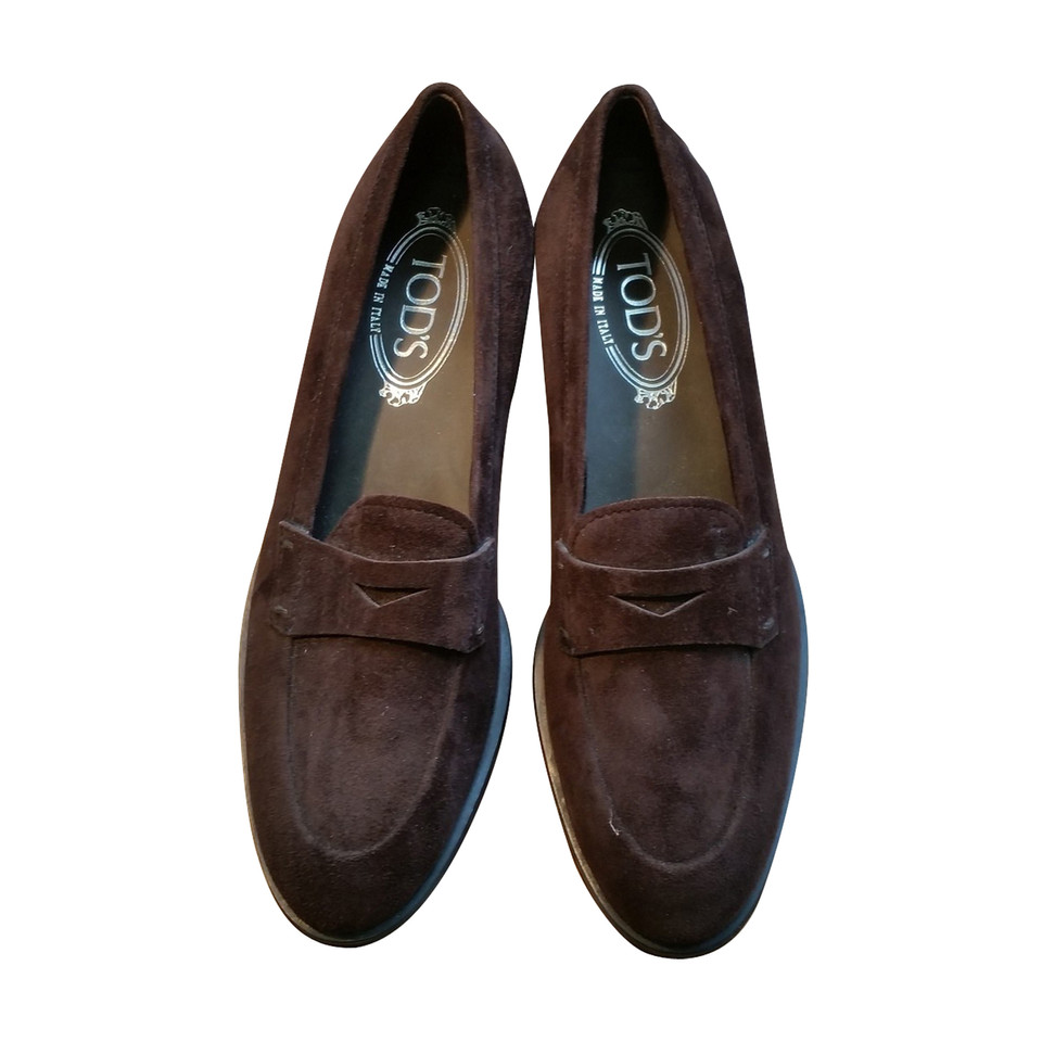 Tod's BRITISH 37,5 LOAFERS BROWN