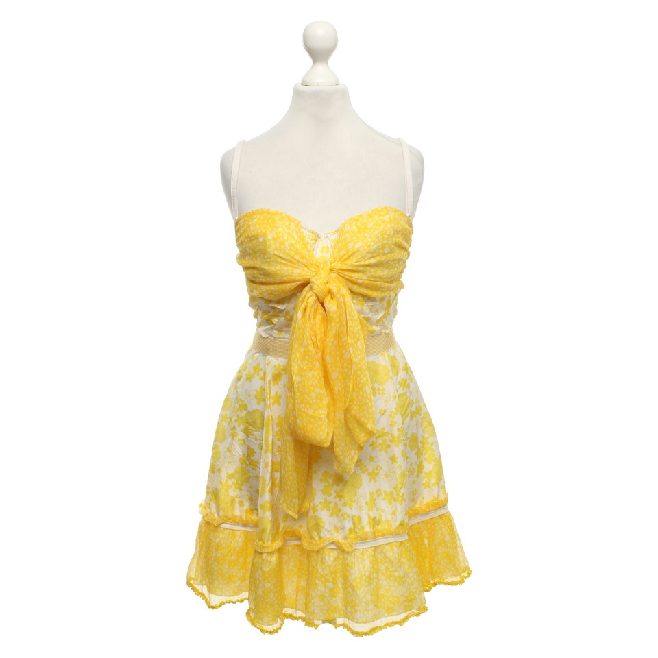 D&G Summer dress in yellow / white