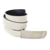 Giuseppe Zanotti White patent leather belt 