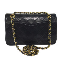 Chanel Classic Flap Bag Small Leer
