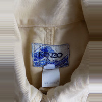 Kenzo Veste en jean avec des détails floraux